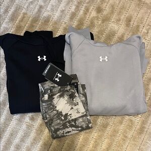 Under Armor | XS sweatshirt/leggings bundle